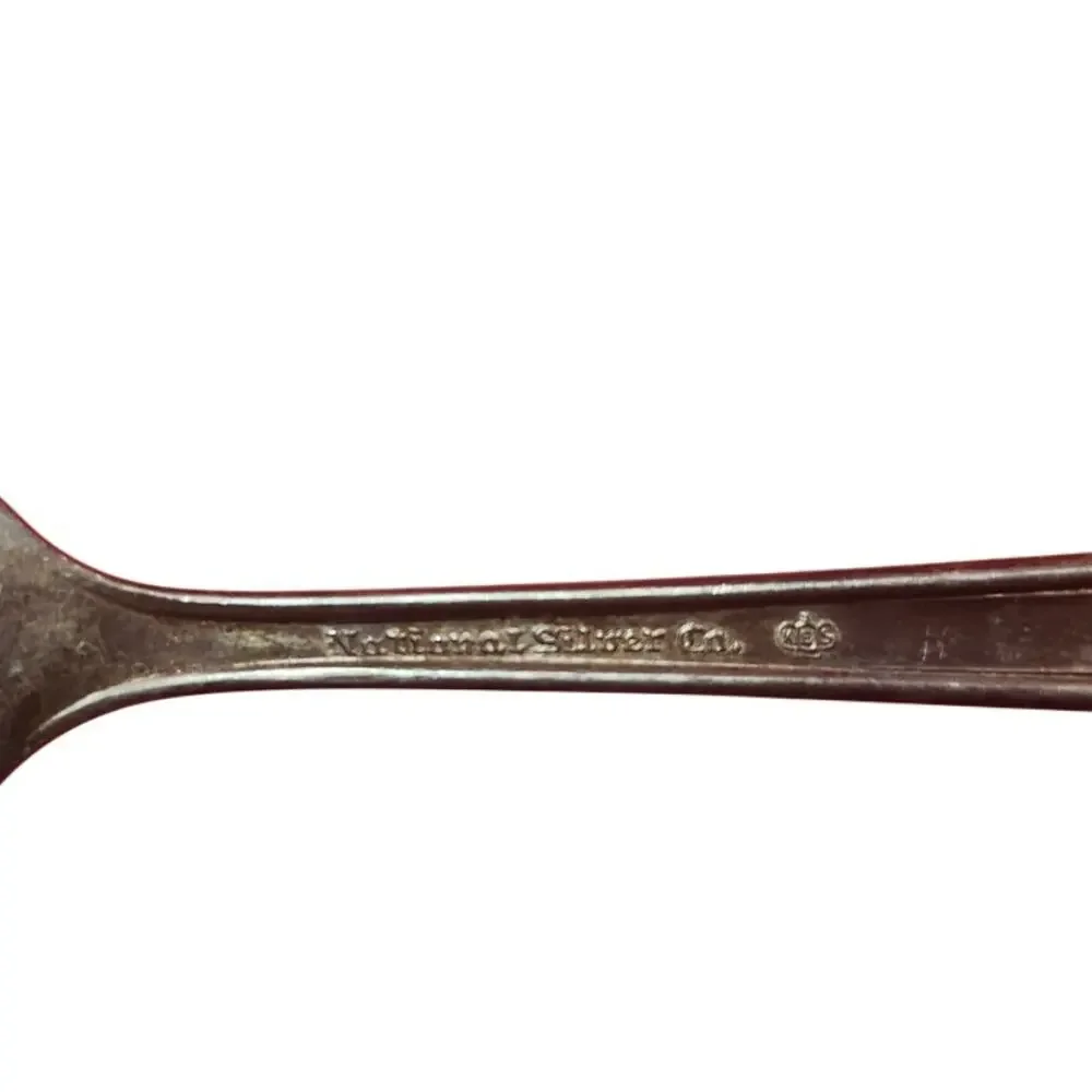 National Silver Co Calvalcade Salad Forks Set of 4 Silverplate 6